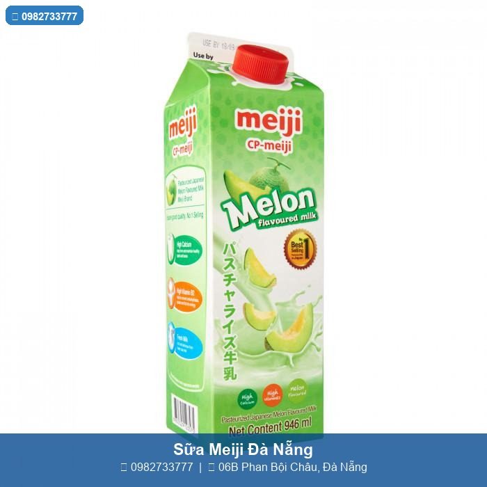 Sữa Meiji vị dưa lưới 946ml Đà Nẵng